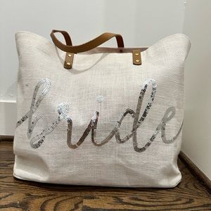 Bride tote